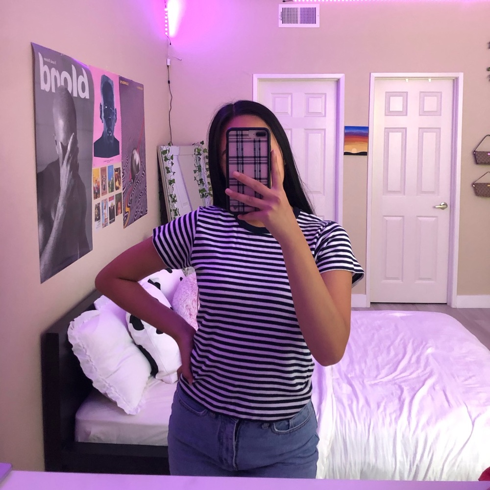 Brandy Melville Striped T Shirt